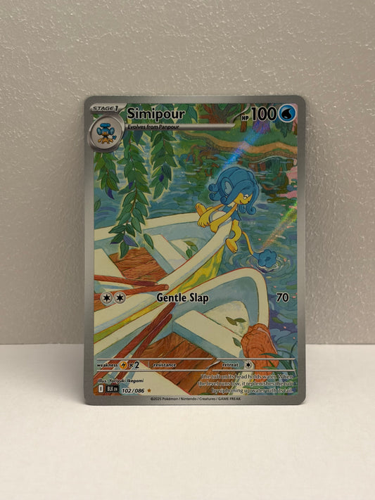 Simipour 102/086 – Black Bolt | Illustration Rare