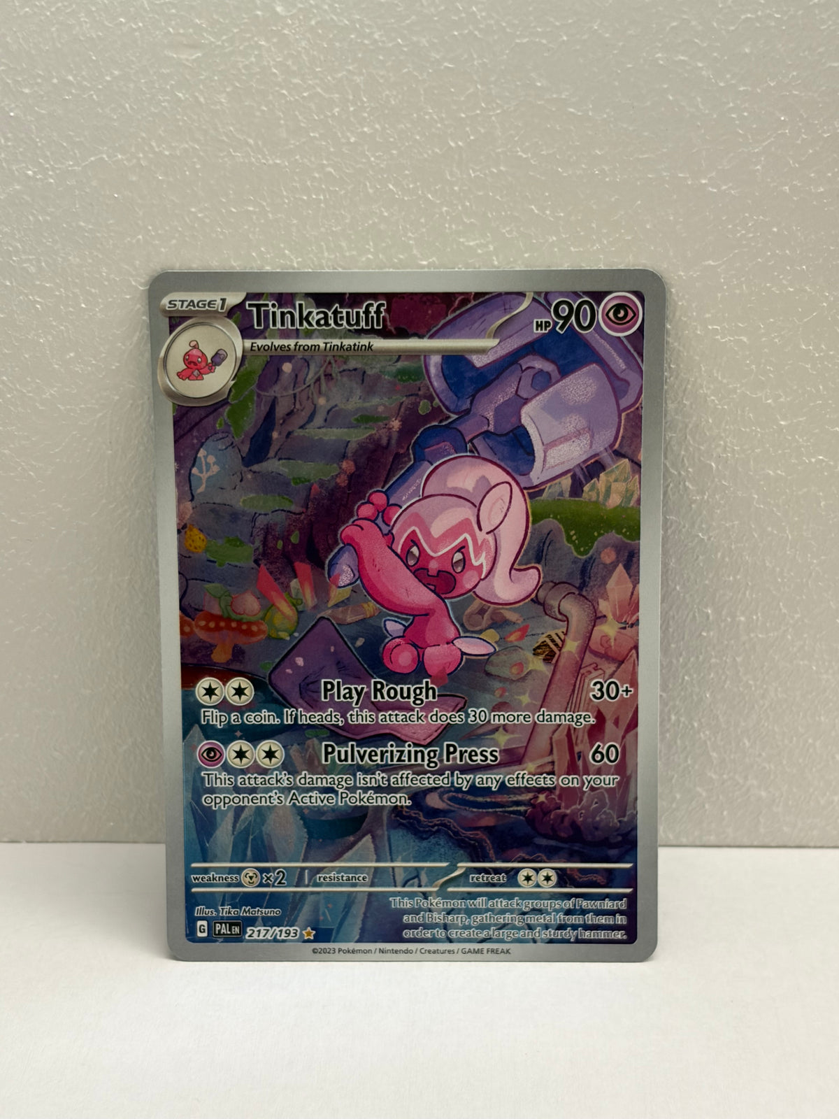 Tinkatuff 217/193 – Paldea Evolved | Illustration Rare