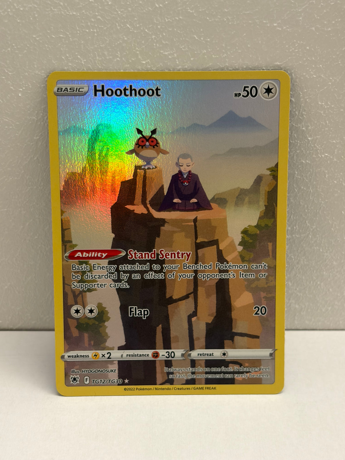 Hoothoot TG12/TG30 – Astral Radiance | Trainer Gallery Rare Holo